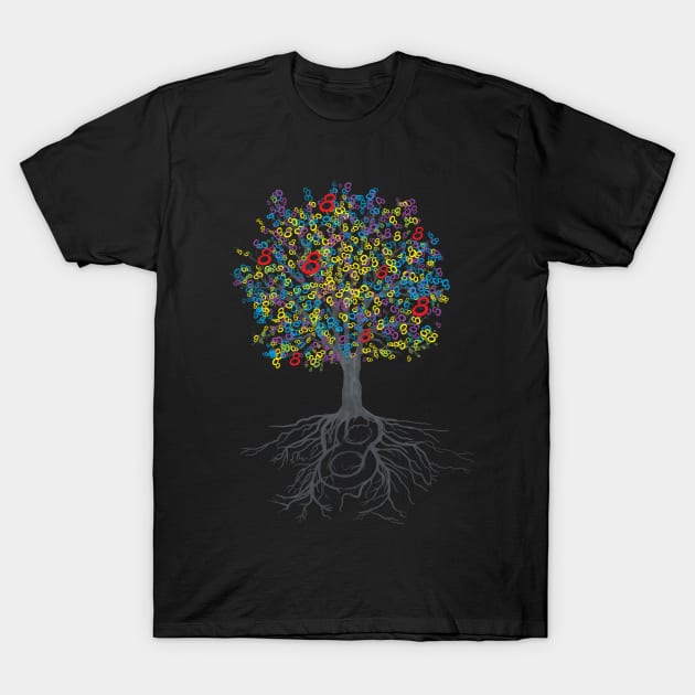 Cre8Tree 2 T-Shirt by cre8play